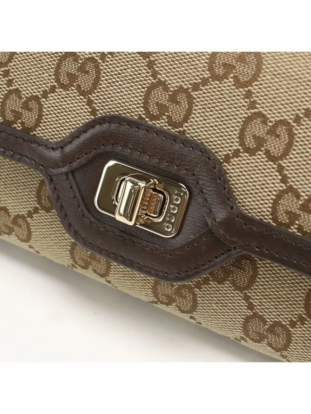 Gucci Continental Wallet le Che Bifold GG Canvas - Picture 4 of 5